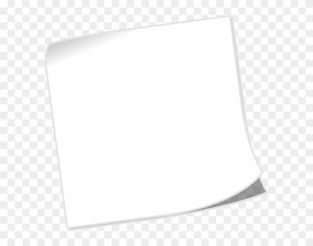 White Sticky Notes Png