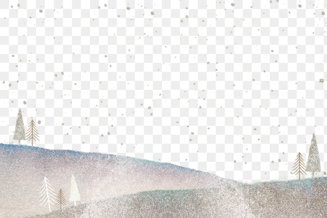 Winter landscape png border, transparent | Free PNG - rawpixel