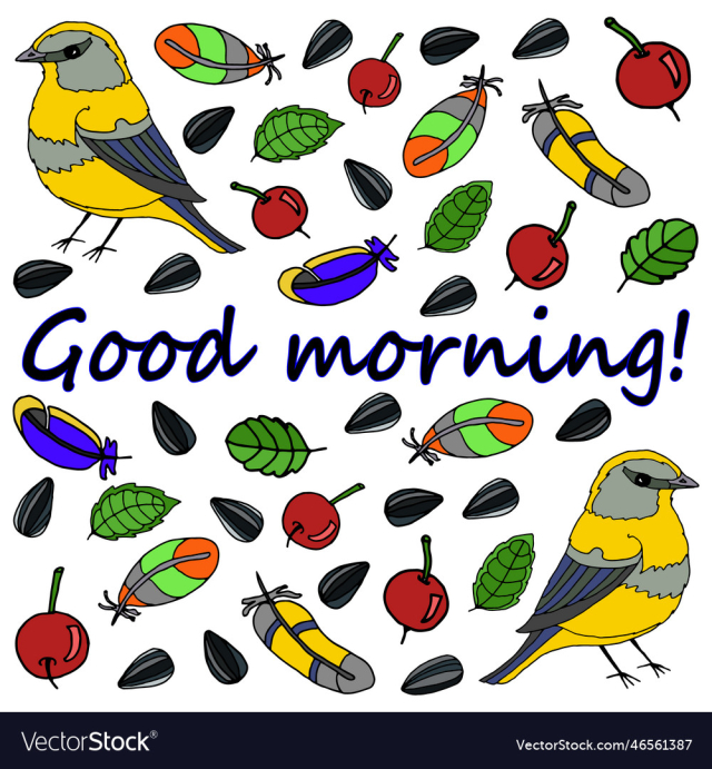 with the text good morning