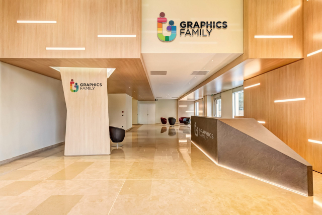 Wooden Office Logo Mockup