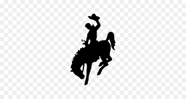 Free: Wyoming Horse Bronc riding Bucking Clip art - Cowboy Logo - nohat.cc