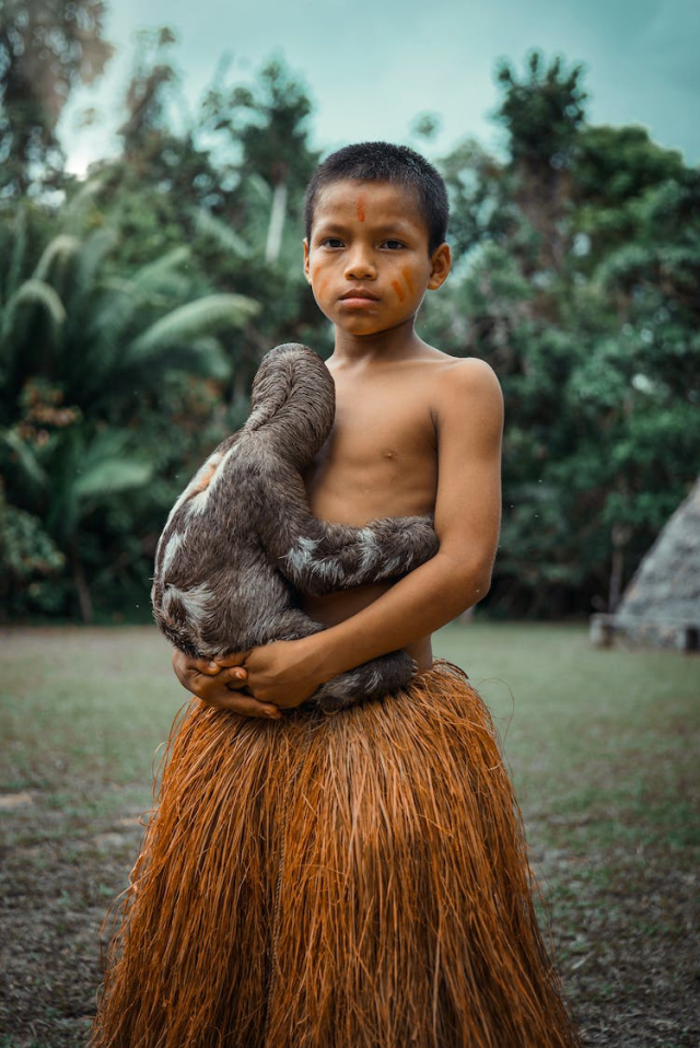 Yagua kit and his baby soltó