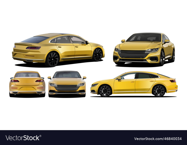 yellow car