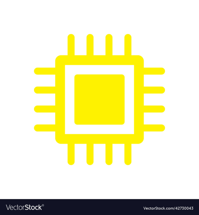 yellow chip icon or logo